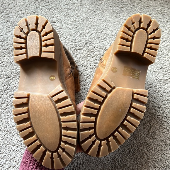 NIB✨LUCKY BRAND Wool Plaid Winter Boots - Picture 11 of 11